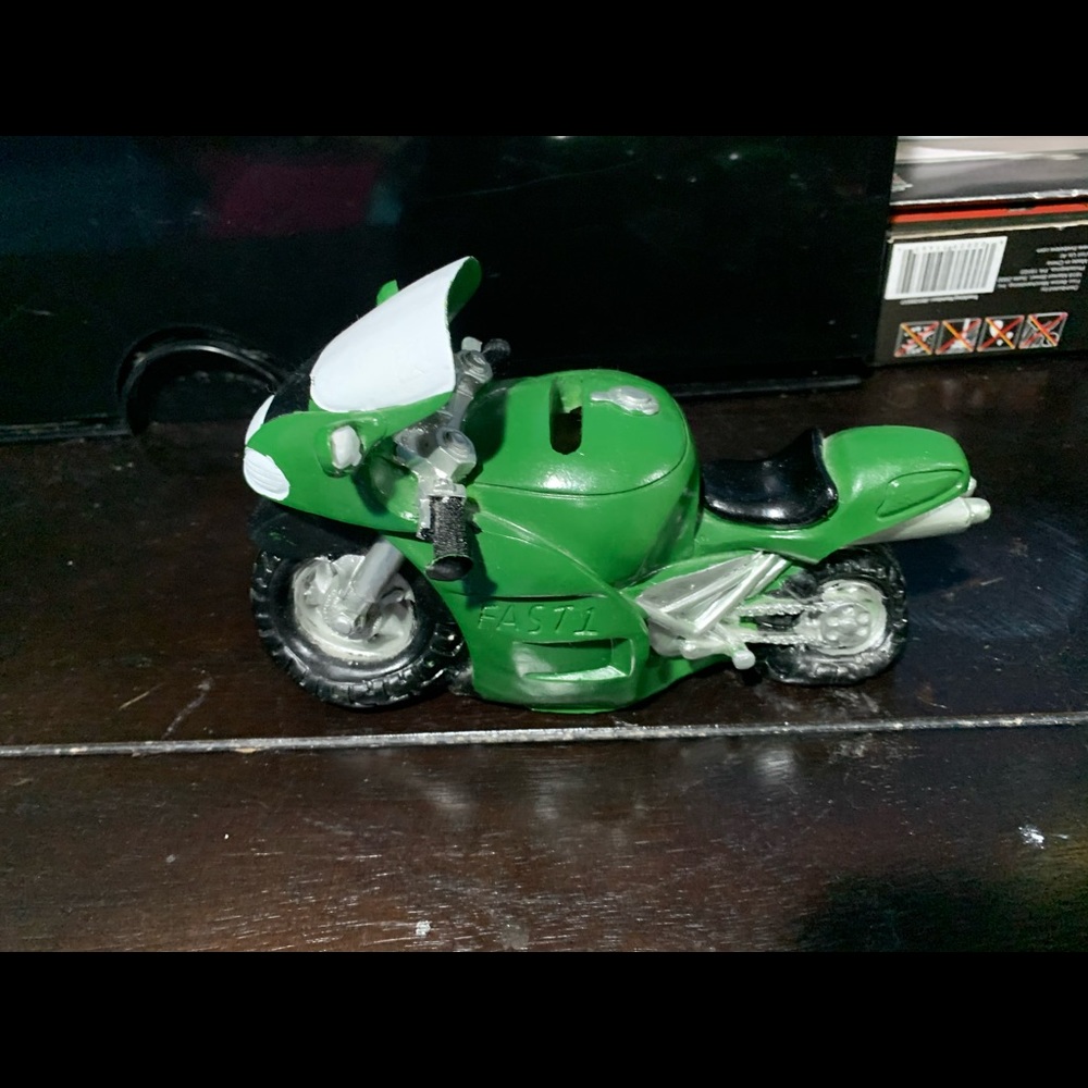 Motorcycle piggy bank
